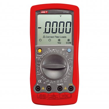 UNIT-T UT58E DMM AC/DC Handheld Modern Digital Multimeters Temperature Probe Large LCD Display
