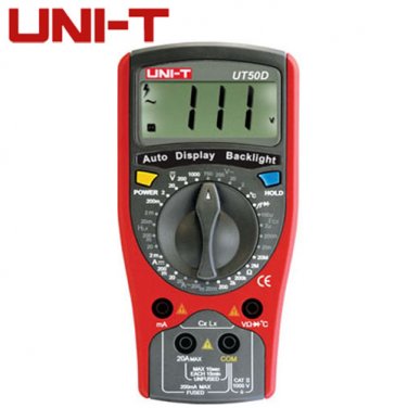 UNIT-T UT50D LCD Precision Digital Multimeters Volt Amp Ohm Inductance Capacitance Tester