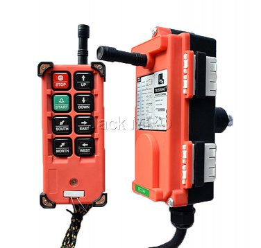 8 Channels 1 Speed Control Hoist Crane Truck Radio Remote Control System Controller IP65