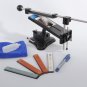 Updated Version Professional Kitchen Knife Sharpener System Fix-Angle + 4 Stones For Kitchen Knives