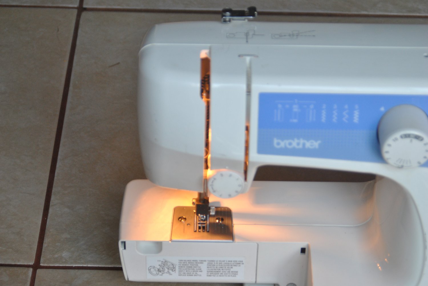 Brother LS2125 Sewing Machine for parts or repair jul17