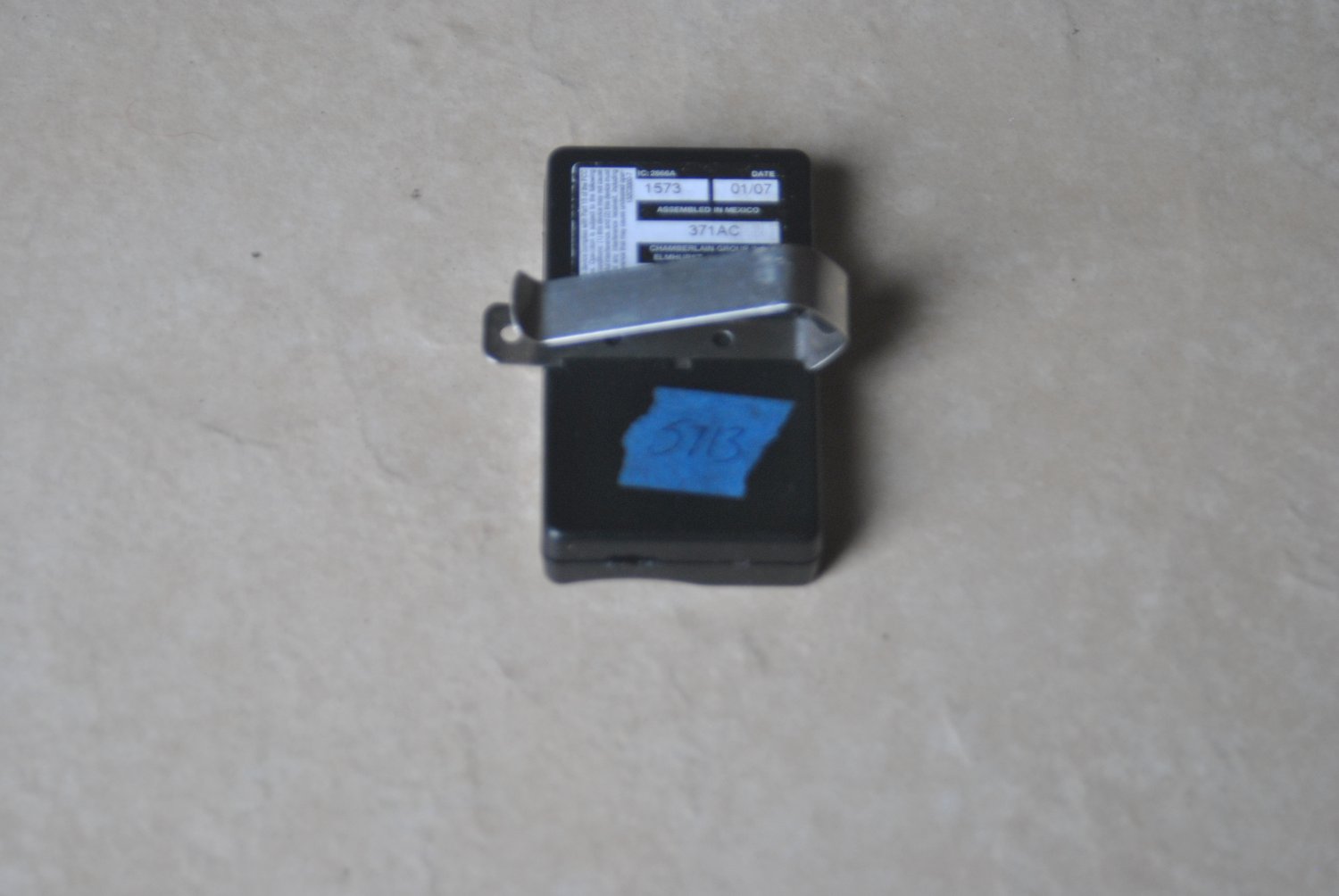 AccessMaster 371AC Remote Control Garage Door Opener jan18 15
