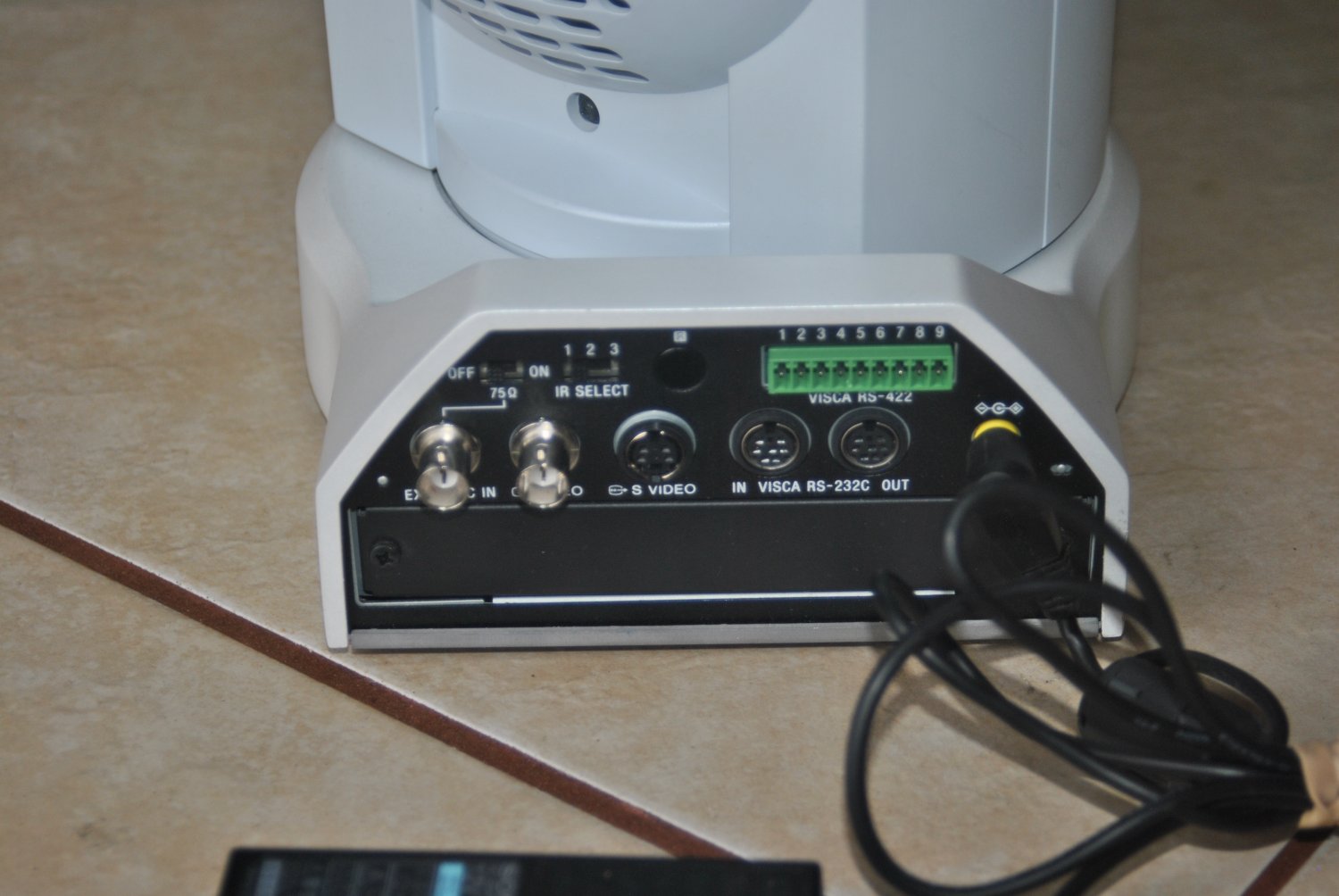 Sony 3CCD Pan Tilt Zoom Color Video Camera BRC-300 feb18 #A*