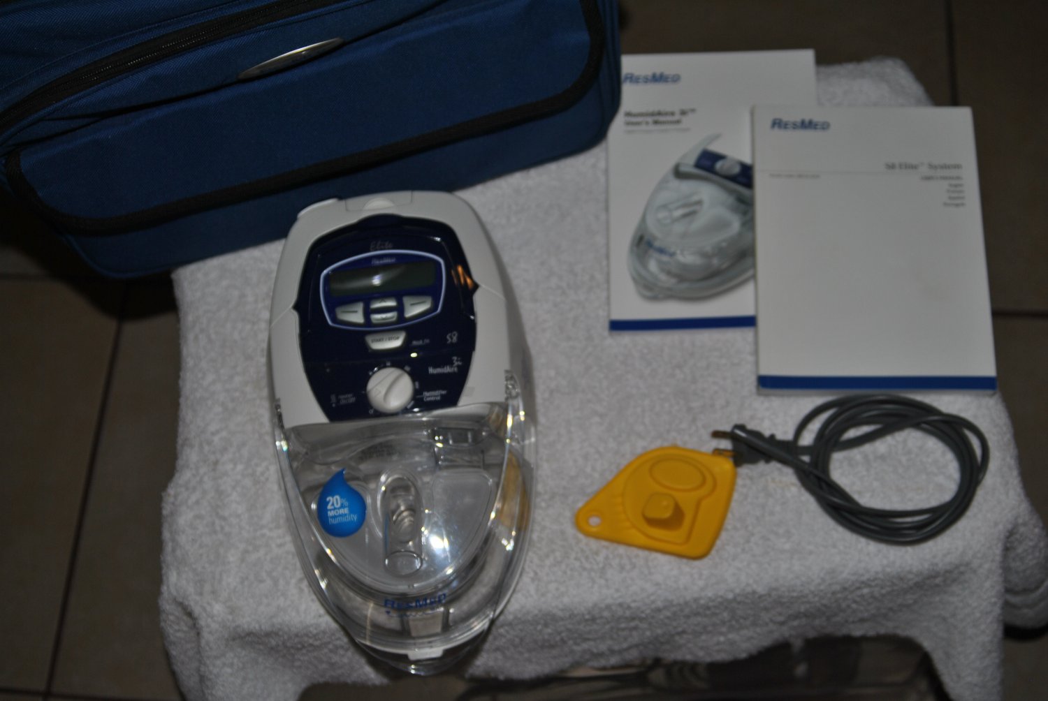 ResMed S8 Elite 33021 CPAP 519 hrs with 3i humidifier jan19 86