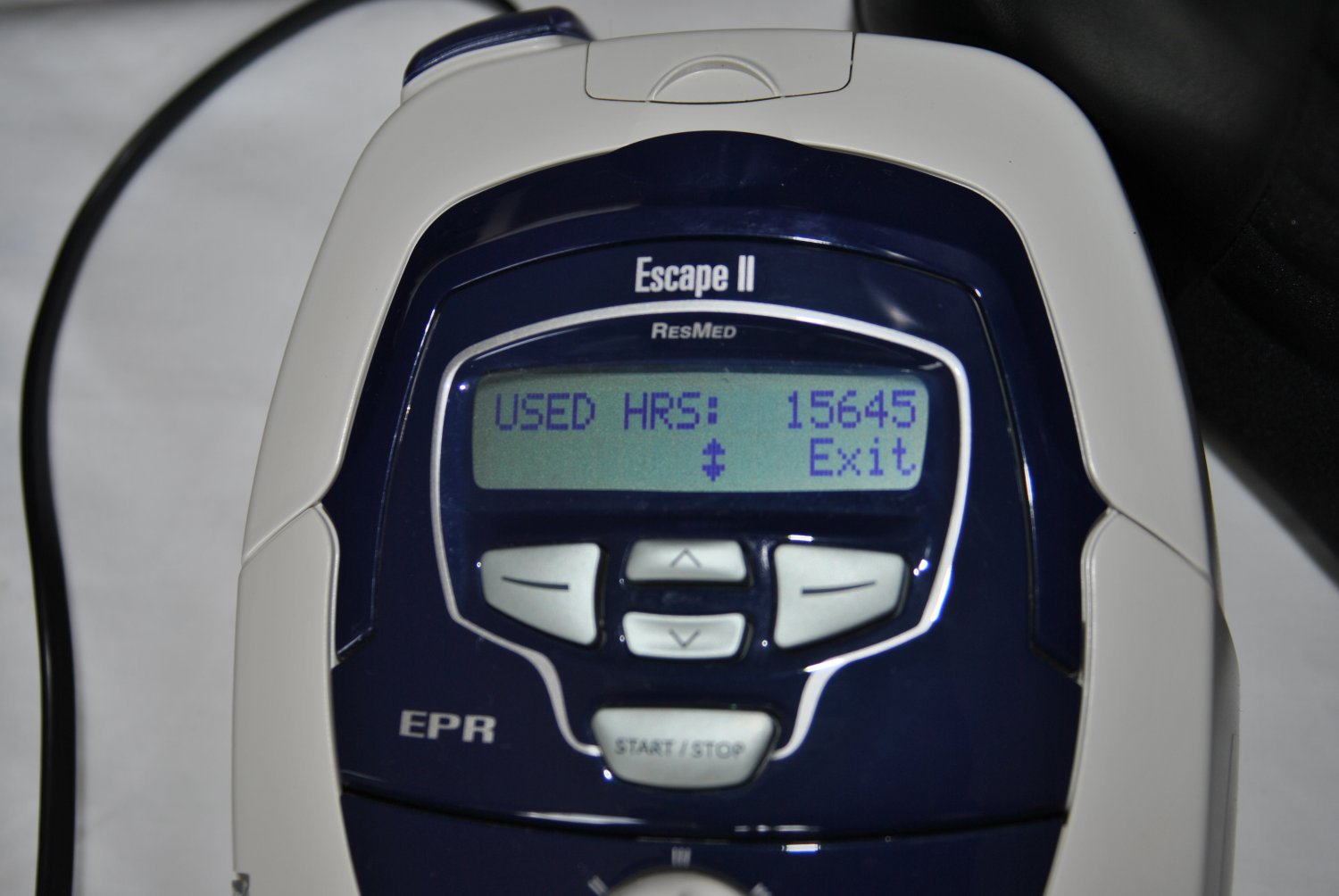 Resmed Escape II EPR CPAP 3305102 with 15645 hrs with Humidifier mar19 42
