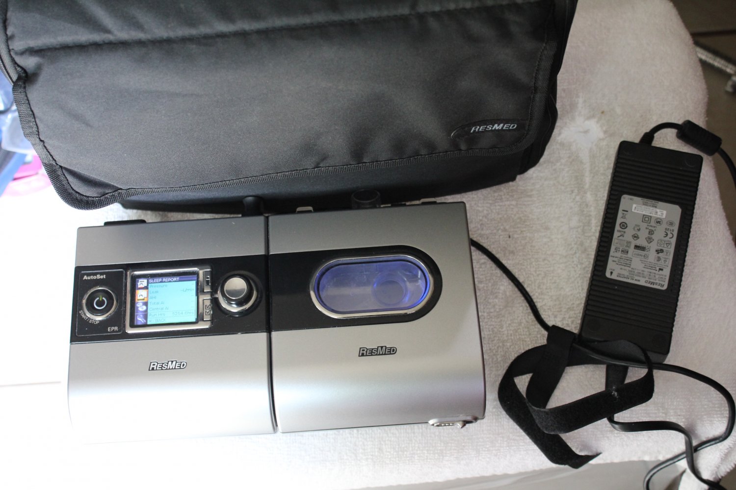 ResMed Autoset S9 CPAP 36005 5254 hrs sep20 175