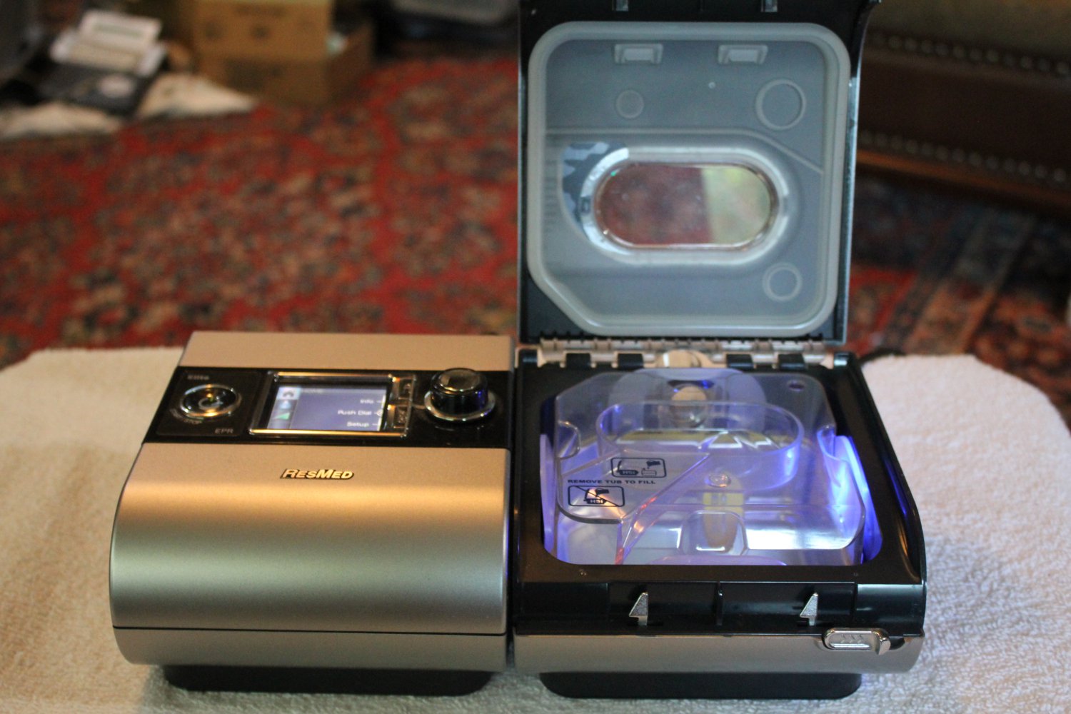 ResMed Elite S9 CPAP 36003A 4112 hrs oct20 K