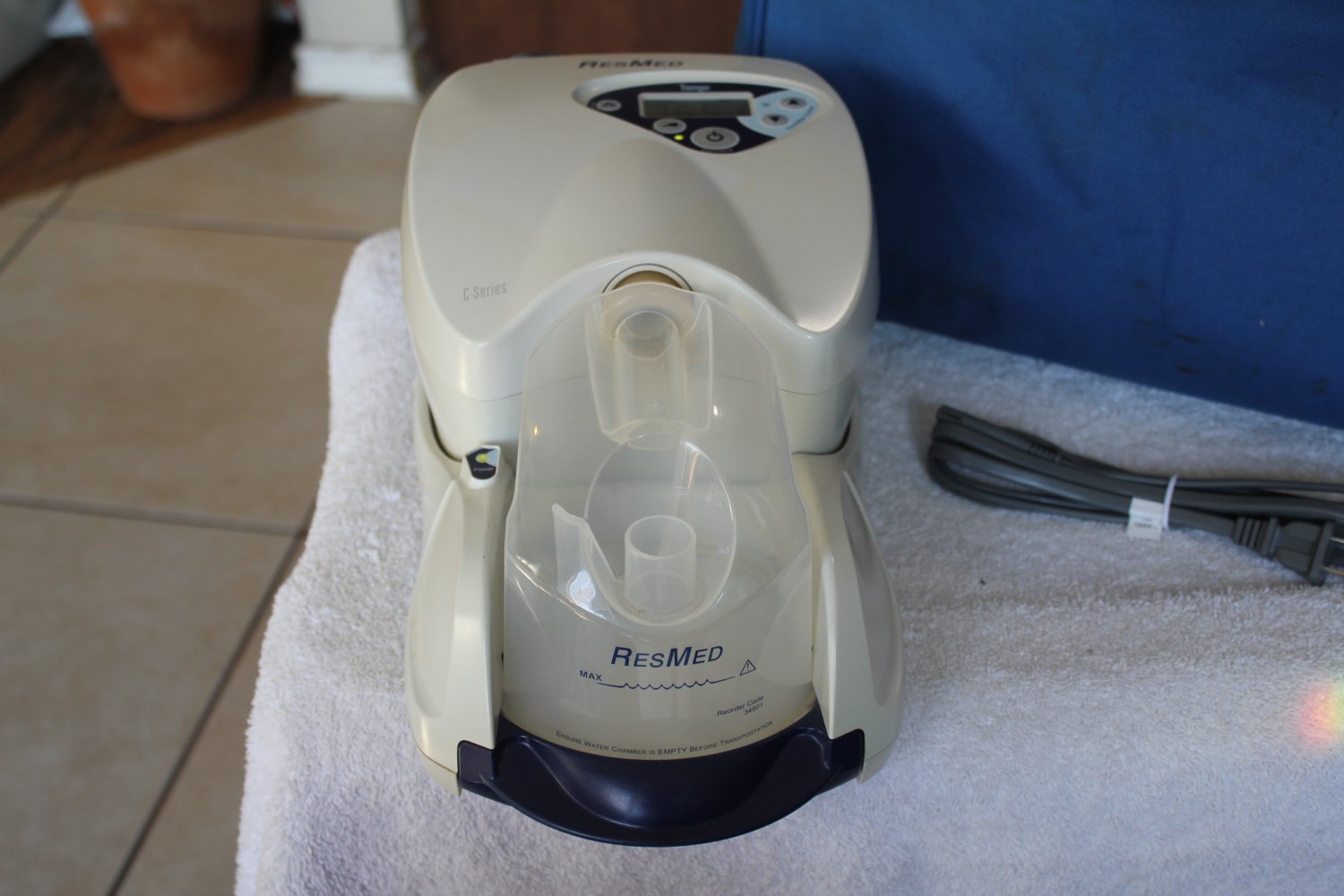 Resmed C series Tango 34000 CPAP 7651 hrs dec20 #Z