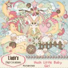 Hush Little Baby-Girl (Digi Scrap Kit)