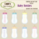 Baby Bottles (Clip Art Set)