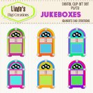 Jukeboxes (ClipArt Set)