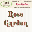 Rose Garden Alpha Set