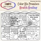Color His Promises -- Health/Healing