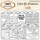 Color His Promises -- Faith