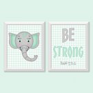 Be Strong_Green Set - Printable Wall Art