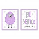 Be Gentle_Lavender Set - Printable Wall Art