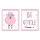Be Gentle_Pink Set - Printable Wall Art