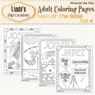 Men Of The Bible Set 4_Printable coloring page