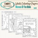 Women Of The Bible Set 2_Printable Coloring Pages