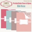 Printable Binder Covers & Spines_Bible Verses