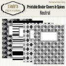 Printable Binder Covers & Spines_Neutral