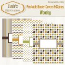 Printable Binder Covers & Spines_Woodsy