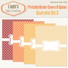 Printable Binder Covers & Spines_Quatrefoil Set 3