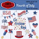 Fourth of July ClipArt Set