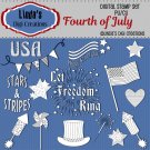 Fourth of July _Digital Stamp Set