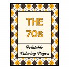 The Seventies_Printable Coloring Pages