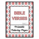 Bible Verses Set 1_Printable Coloring Pages