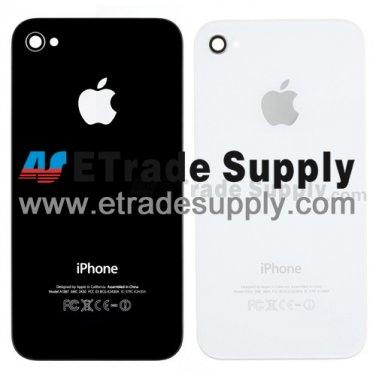 OEM Apple iPhone 4 Battery Door (AT&T) - Black