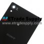 OEM Sony Xperia Z2 Battery Door - Black - With Sony Logo Only
