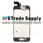 OEM Apple iPhone 5 LCD Screen and Digitizer Assembly with Frame and Home Button - Black