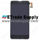 OEM Nokia Lumia 630 LCD Screen and Digitizer Assembly - Black - With Nokia Logo Only