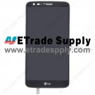 OEM LG G2 D800 LCD Screen and Digitizer Assembly with Front Housing - Black - With LG Logo Only