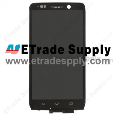 For Motorola Droid Mini XT1030 LCD Screen and Digitizer Assembly with Frame - Black