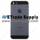 OEM Apple iPhone 5 Rear Housing Assembly - Black - With Words