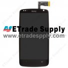 OEM HTC Desire 500 LCD Screen and Digitizer Assembly - Black - With HTC Logo Only