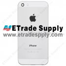 Replacement Part for Apple iPhone 5 Rear Housing - White - With Words - A Grade