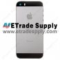 Replacement Part for Apple iPhone 5S Rear Housing Assembly - Gray - A Grade