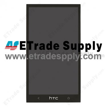 OEM HTC One LCD Screen and Digitizer Assembly ,Black, With HTC Logo
