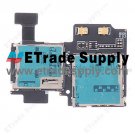Replacement Part for Samsung Galaxy S4 GT-I9505 SIM Card and SD Card Reader Contact - A Grade