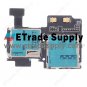 Replacement Part for Samsung Galaxy S4 GT-I9505 SIM Card and SD Card Reader Contact - A Grade