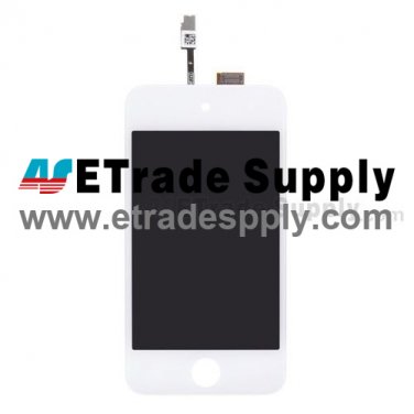 OEM Apple iPod Touch 4th Generation LCD Screen and Digitizer Assembly (White) - A Grade