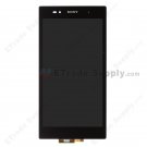 OEM Sony Xperia Z Ultra XL39h LCD Screen and Digitizer Assembly - Black, With Sony Logo