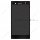 OEM Sony Xperia Z L36h LCD Screen and Digitizer Assembly with Front Housing - Black