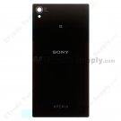 OEM Sony Xperia Z1 L39h Battery Door - Black - With Sony and Xperia Logo