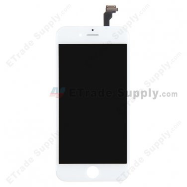 Replacement Part for Apple iPhone 6 LCD Screen and Digitizer Assembly with Frame - White - A Grade