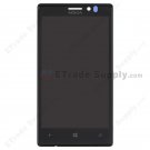 OEM Nokia Lumia 925 LCD Screen and Digitizer Assembly - Black - With Nokia Logo